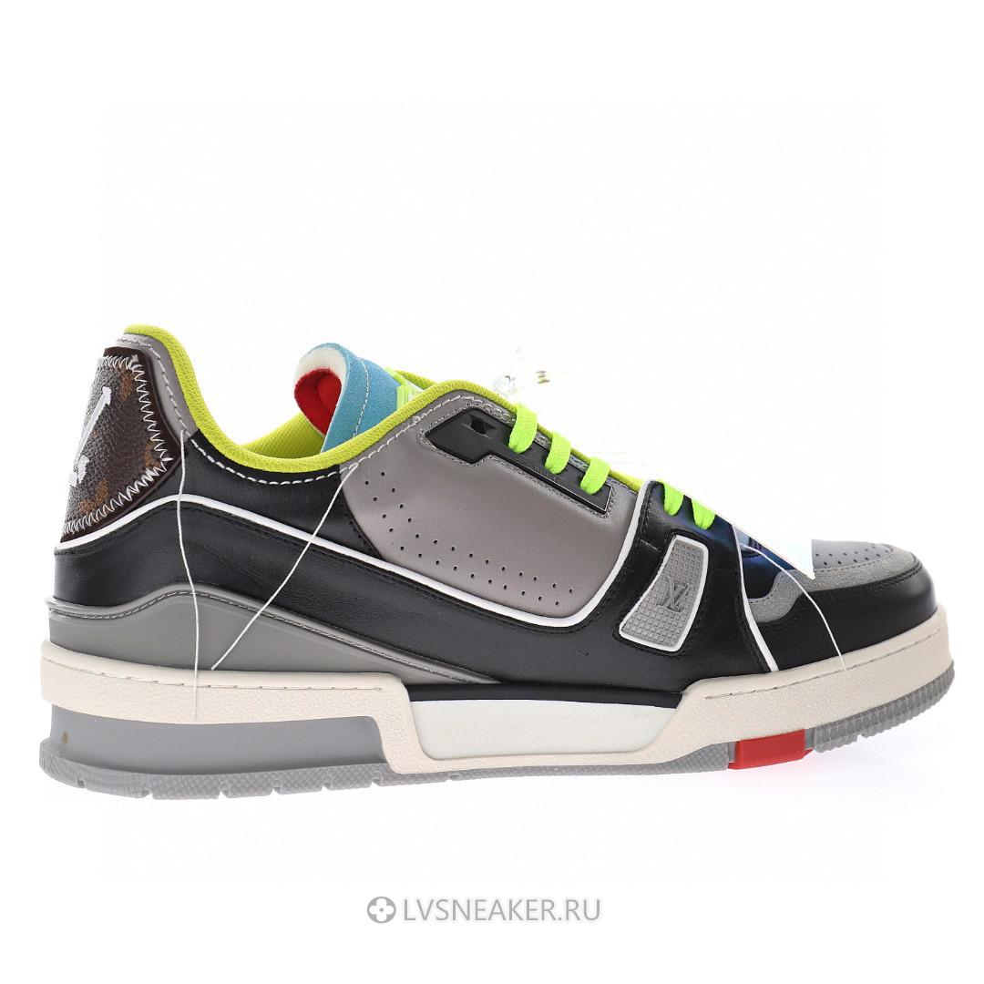 Louis Vuitton LV Trainer "Green SS21" 1A8QAY Sneakers