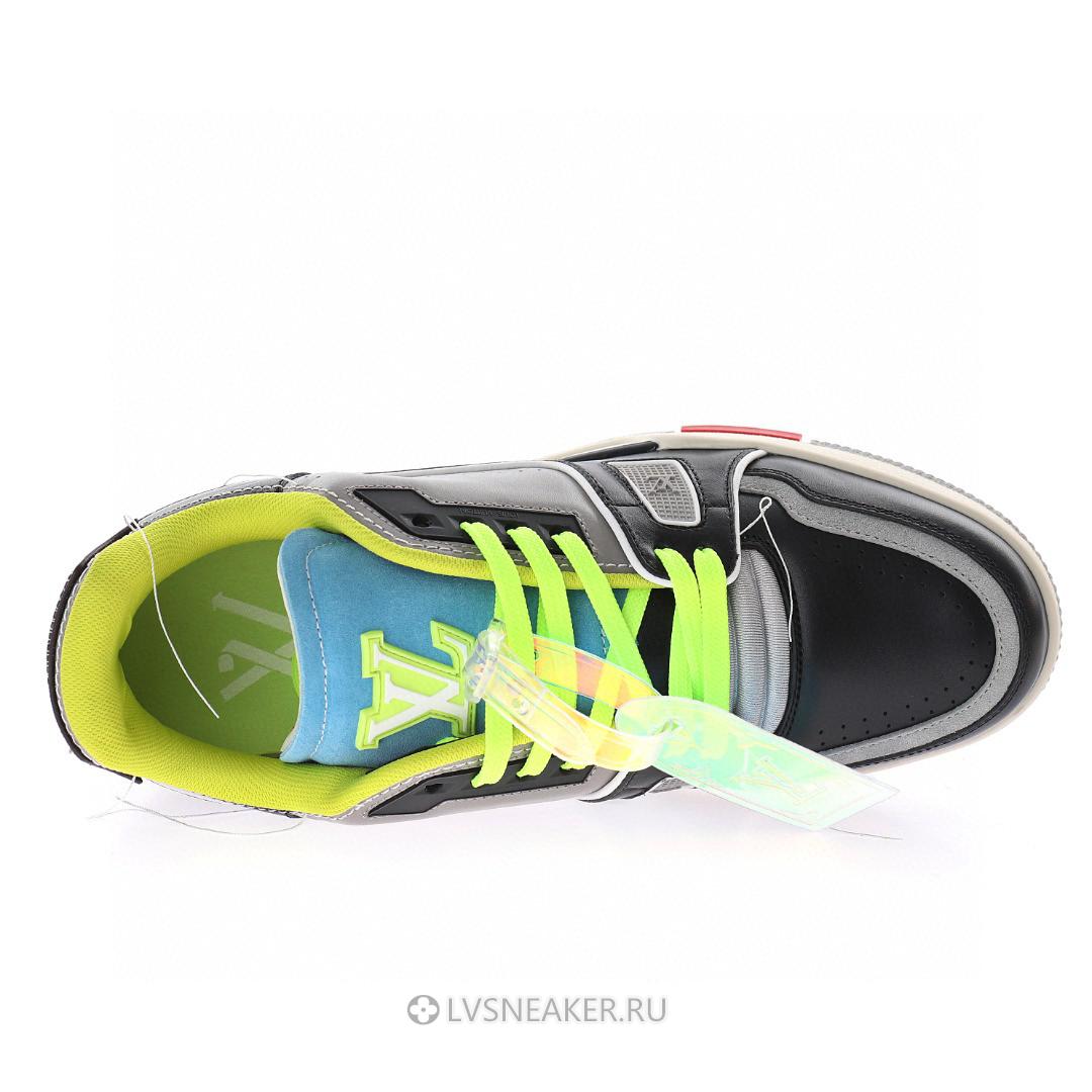 Louis Vuitton LV Trainer "Green SS21" 1A8QAY Sneakers