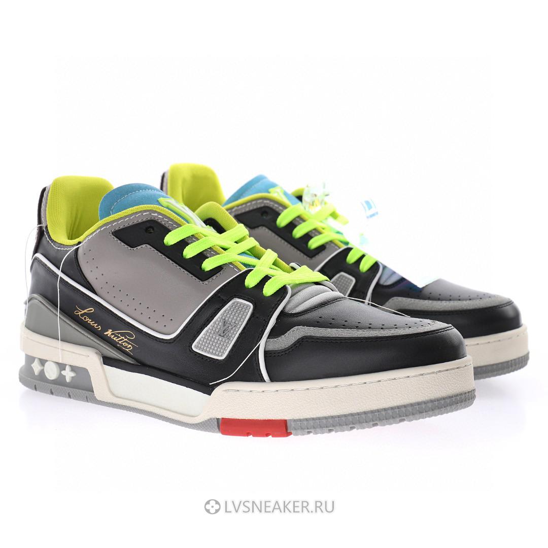 Louis Vuitton LV Trainer "Green SS21" 1A8QAY Sneakers