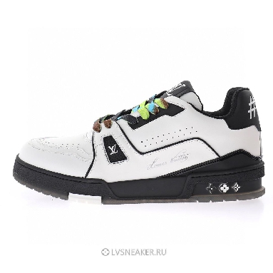 Louis Vuitton LV Trainer "White Black" 1A9ADA Sneakers