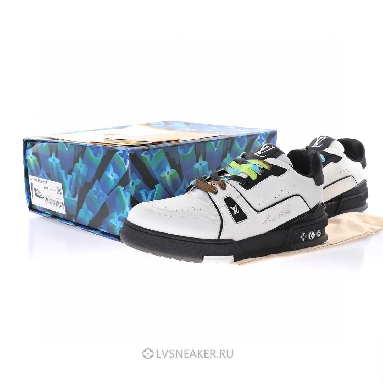 Louis Vuitton LV Trainer "White Black" 1A9ADA Sneakers