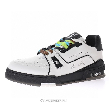Louis Vuitton LV Trainer "White Black" 1A9ADA Sneakers