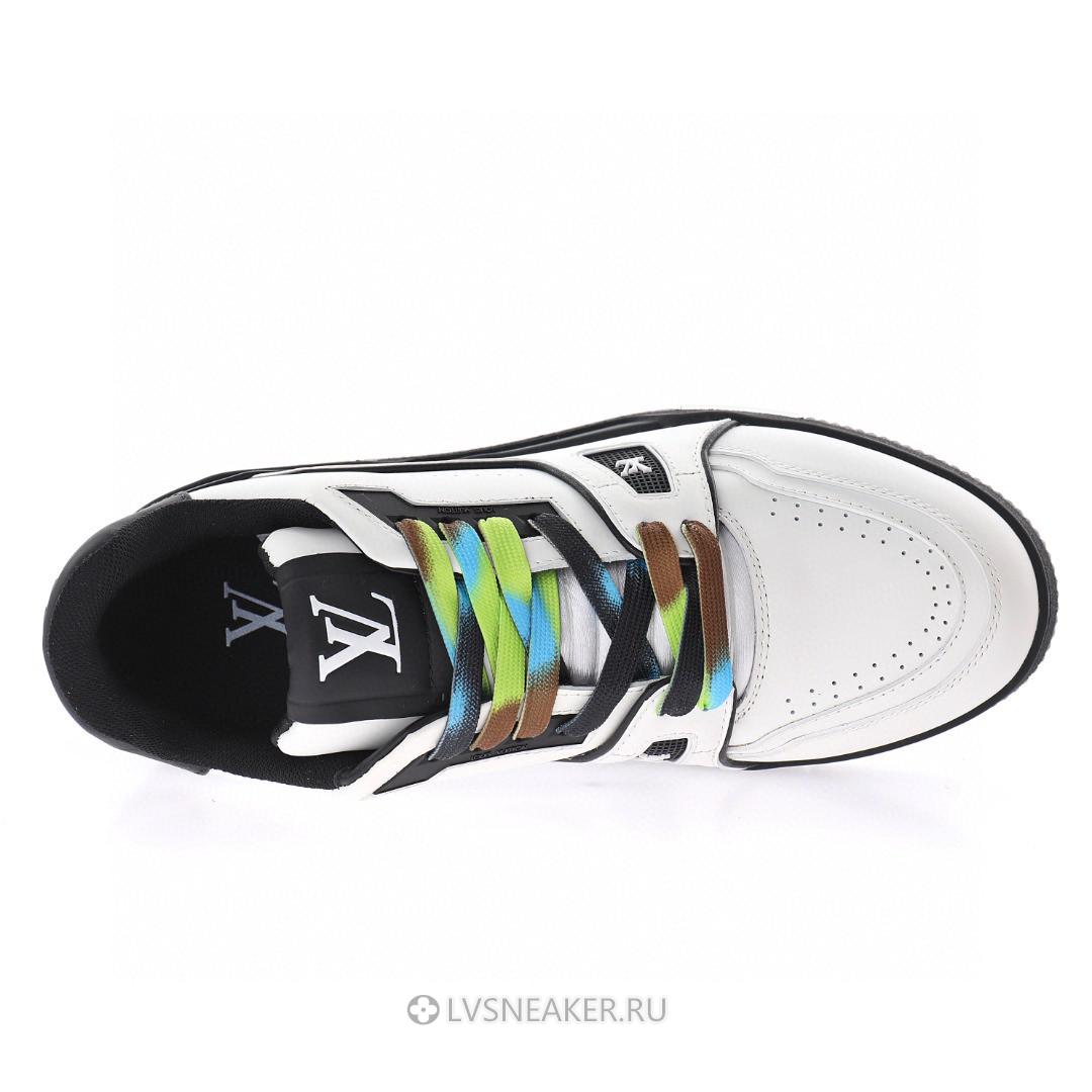 Louis Vuitton LV Trainer "White Black" 1A9ADA Sneakers