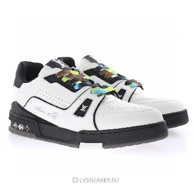 Louis Vuitton LV Trainer "White Black" 1A9ADA Sneakers