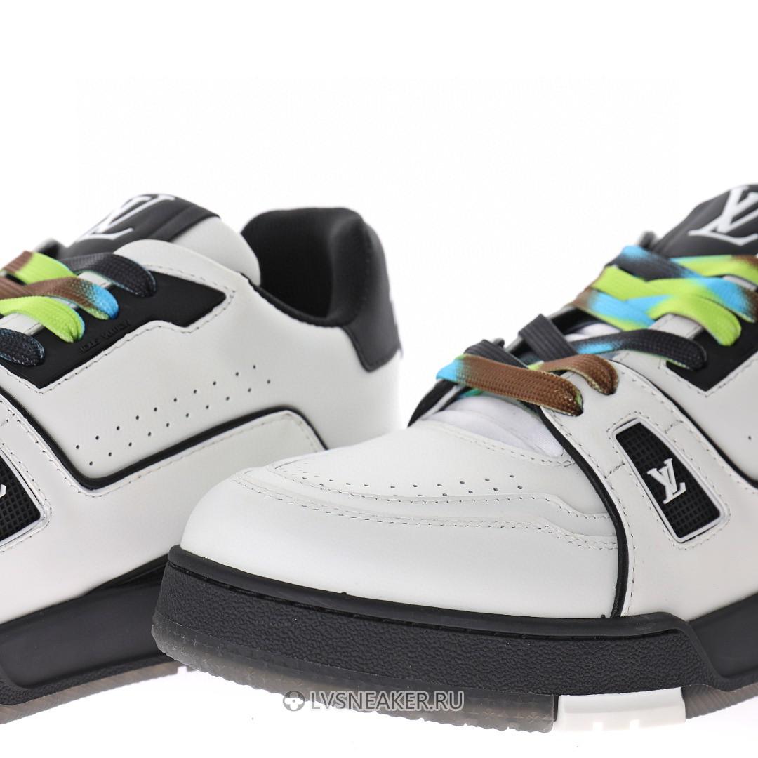 Louis Vuitton LV Trainer "White Black" 1A9ADA Sneakers