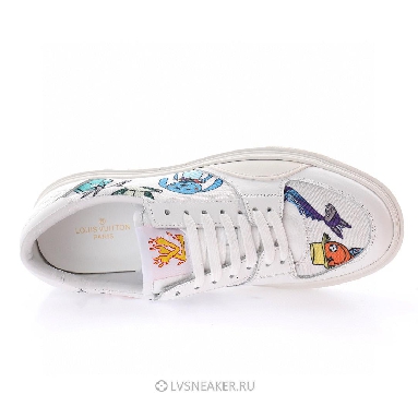 Louis Vuitton LV Ollie "White with Drawings" 1A8Q8 Sneakers