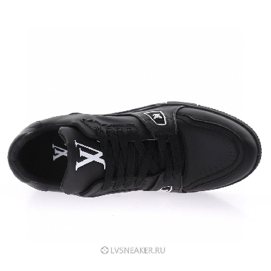 Louis Vuitton LV Trainer "Black Wool" 1A9AFM Sneakers