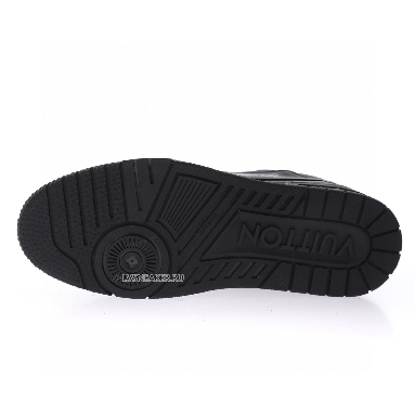 Louis Vuitton LV Trainer "Black Wool" 1A9AFM Sneakers