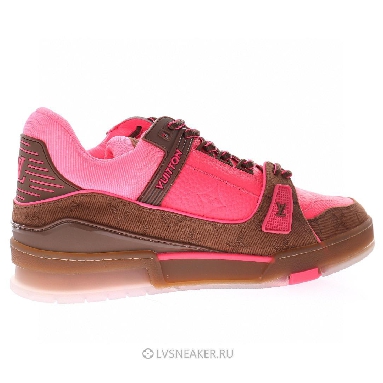 Louis Vuitton LV Trainer "Pink Monogram" 1A8Z5A Sneakers