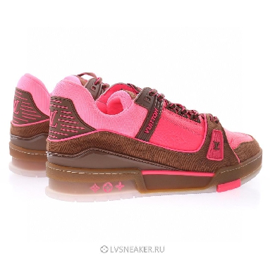 Louis Vuitton LV Trainer "Pink Monogram" 1A8Z5A Sneakers