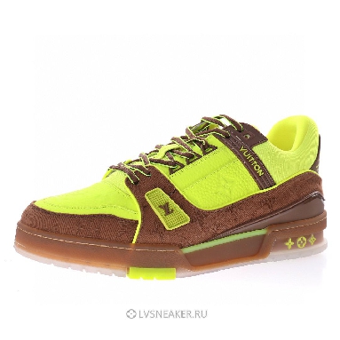 Louis Vuitton LV Trainer "Yellow Monogram" 1A8Z6K Sneakers