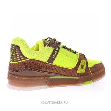 Louis Vuitton LV Trainer "Yellow Monogram" 1A8Z6K Sneakers