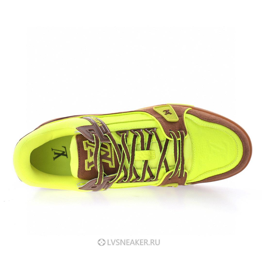 Louis Vuitton LV Trainer "Yellow Monogram" 1A8Z6K Sneakers