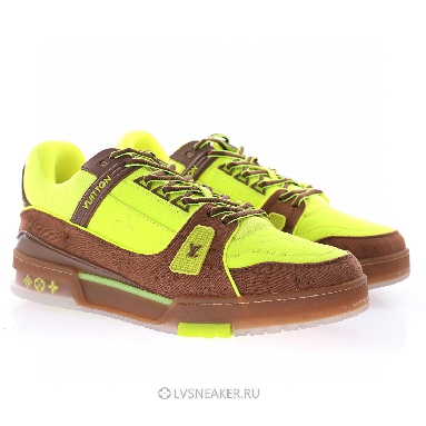 Louis Vuitton LV Trainer "Yellow Monogram" 1A8Z6K Sneakers