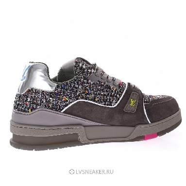 Louis Vuitton LV Trainer "Grey with Colorful Mesh" 1A998B Sneakers
