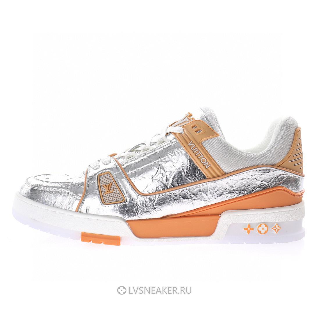 Louis Vuitton LV Trainer "Metallic Beige" 1A996D Sneakers