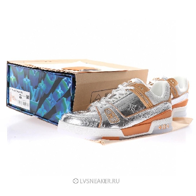 Louis Vuitton LV Trainer "Metallic Beige" 1A996D Sneakers