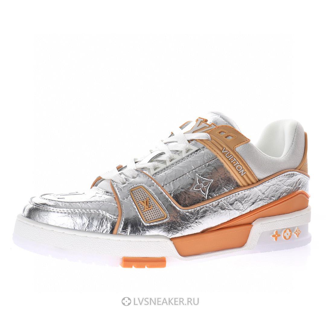 Louis Vuitton LV Trainer "Metallic Beige" 1A996D Sneakers