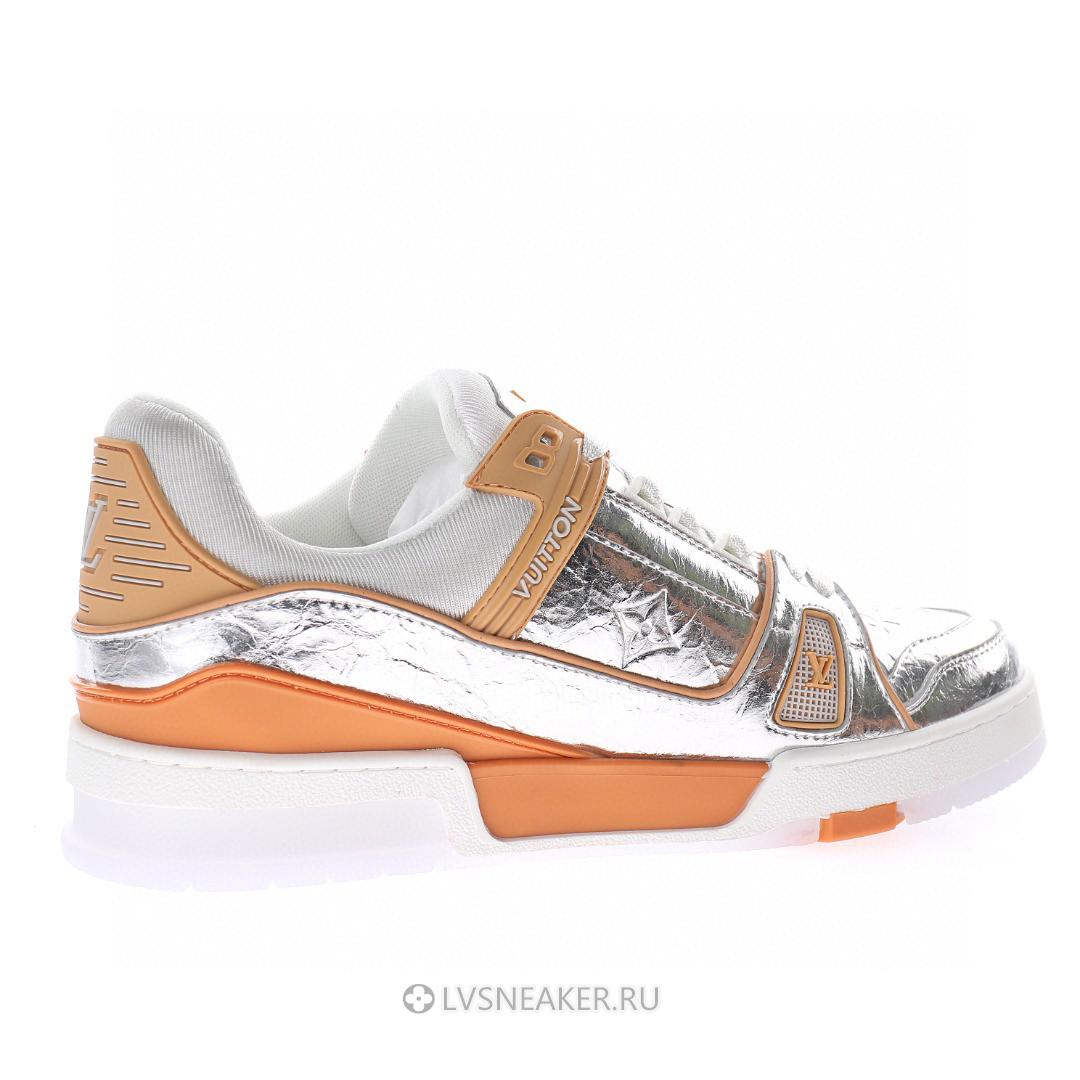 Louis Vuitton LV Trainer "Metallic Beige" 1A996D Sneakers