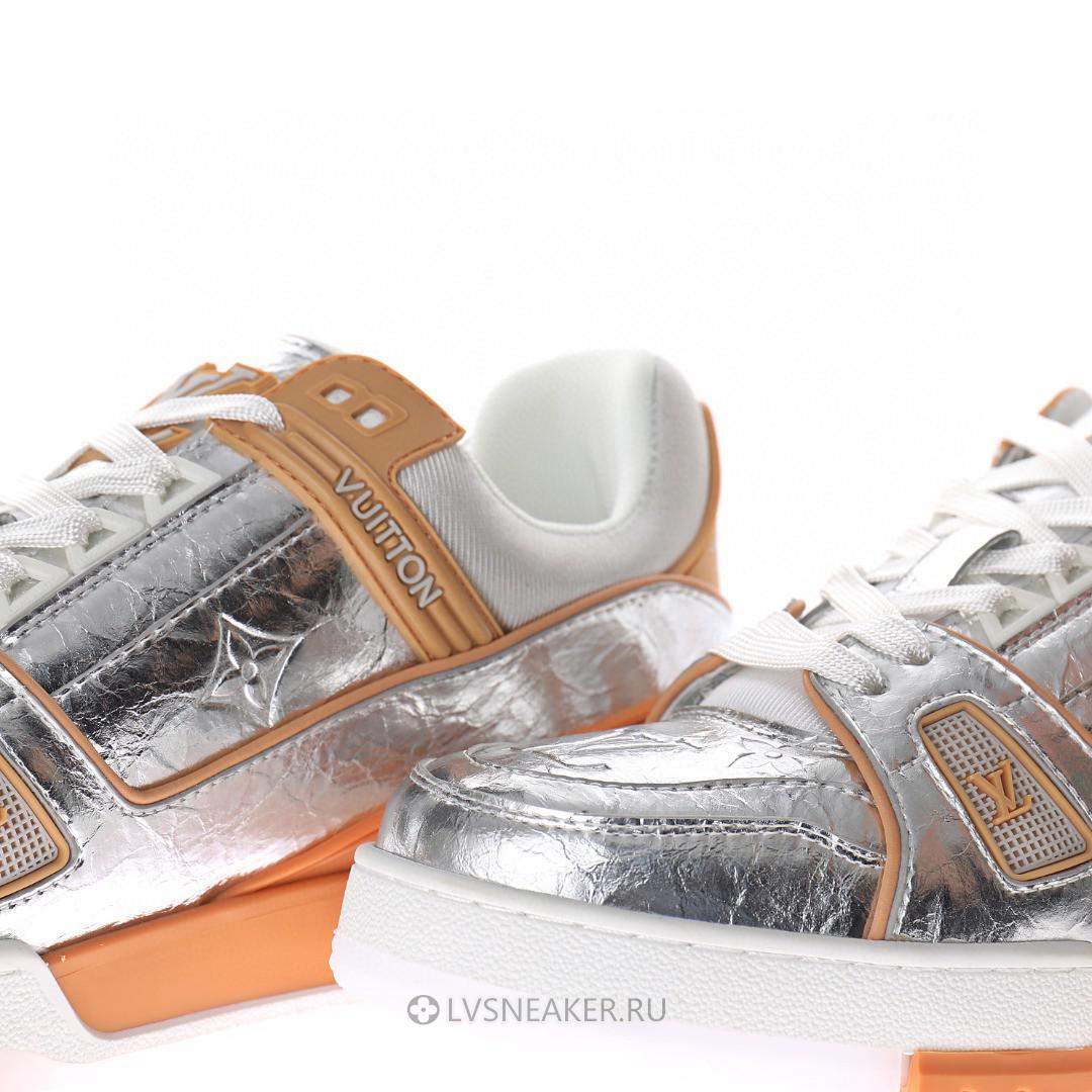 Louis Vuitton LV Trainer "Metallic Beige" 1A996D Sneakers