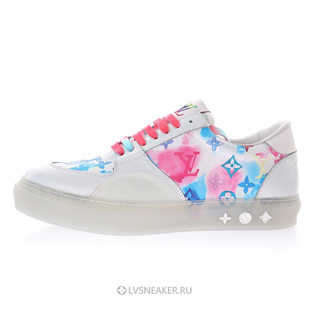 Louis Vuitton LV Ollie "White with Colorful Monogram" 1A8SGT Sneakers