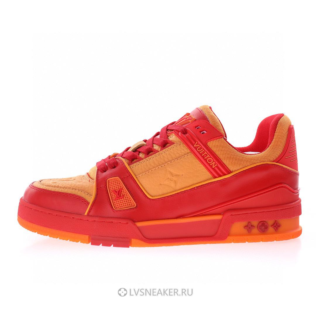 Louis Vuitton LV Trainer "Bordeaux Red" 1A8WE3 Sneakers