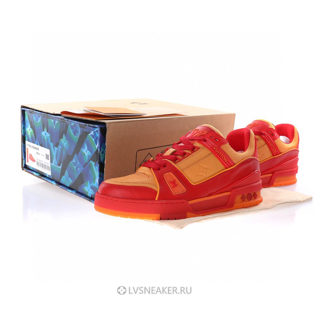 Louis Vuitton LV Trainer "Bordeaux Red" 1A8WE3 Sneakers