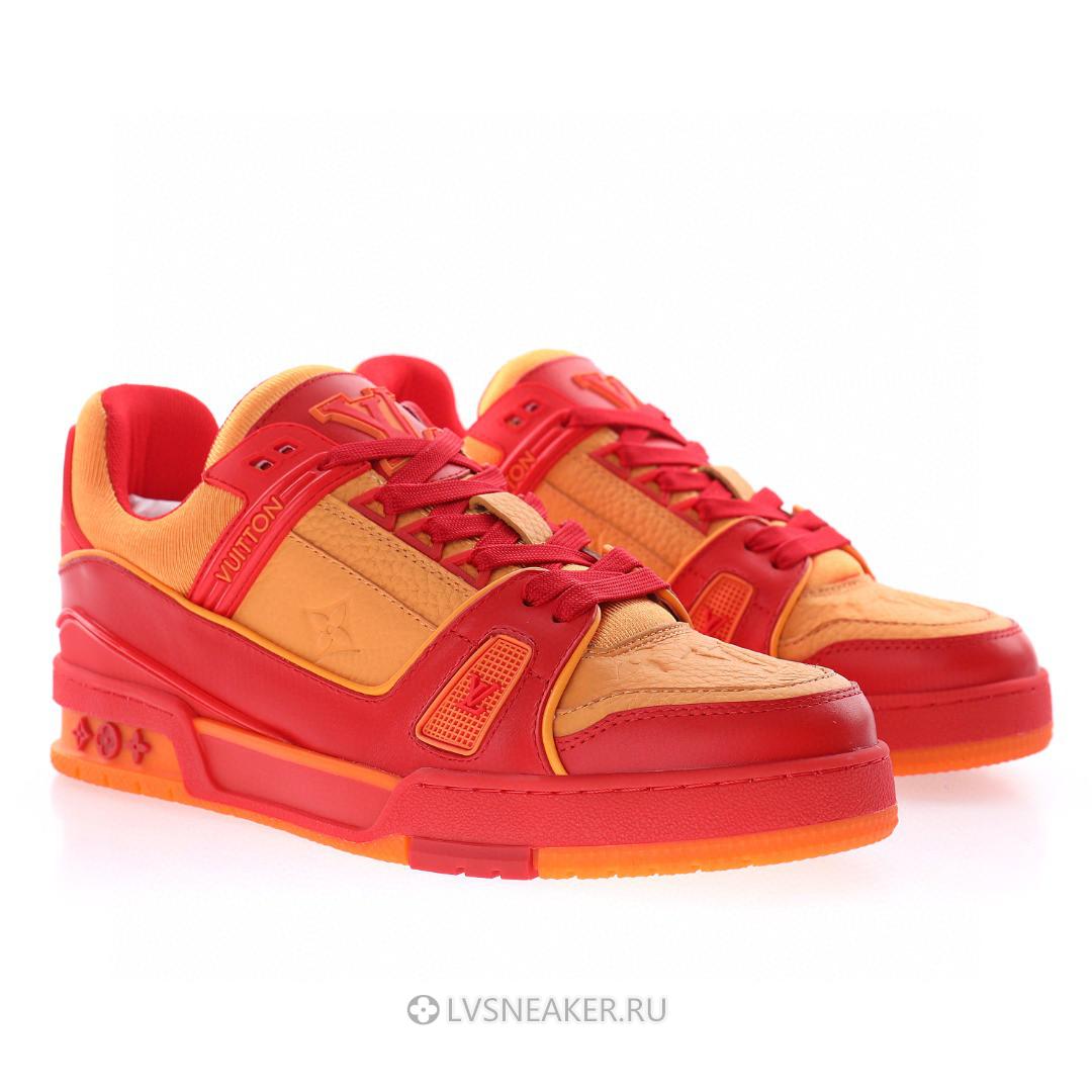 Louis Vuitton LV Trainer "Bordeaux Red" 1A8WE3 Sneakers