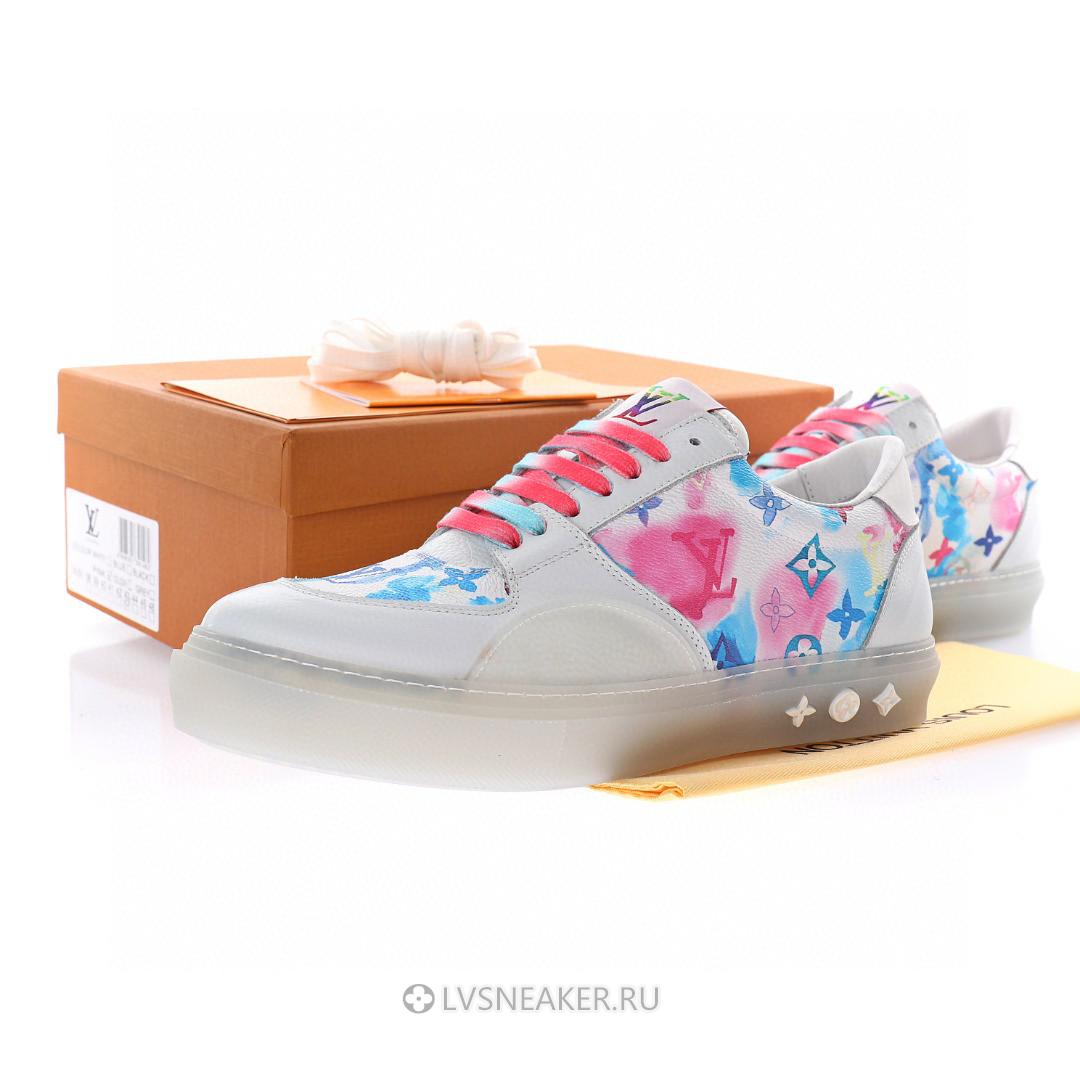 Louis Vuitton LV Ollie "White with Colorful Monogram" 1A8SGT Sneakers