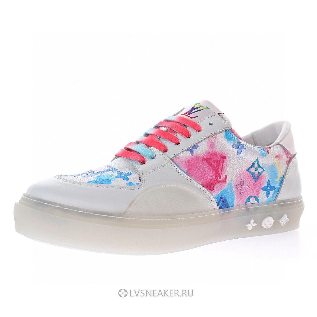 Louis Vuitton LV Ollie "White with Colorful Monogram" 1A8SGT Sneakers