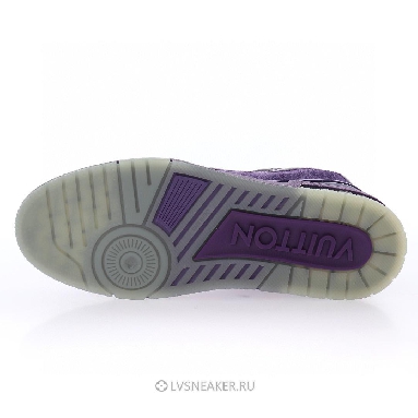 Louis Vuitton LV Trainer "Purple Suede" 1ACR24-2 Sneakers