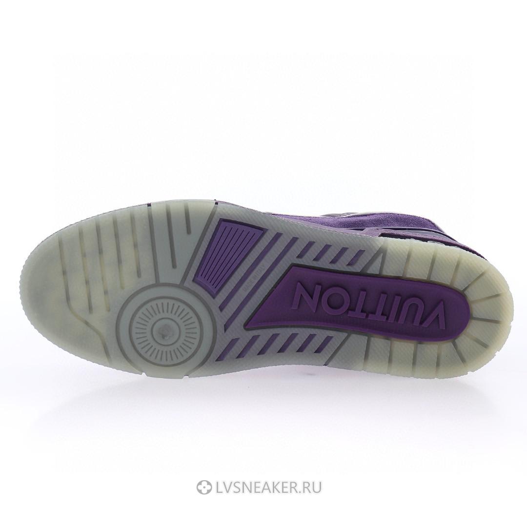 Louis Vuitton LV Trainer "Purple Suede" 1ACR24-2 Sneakers