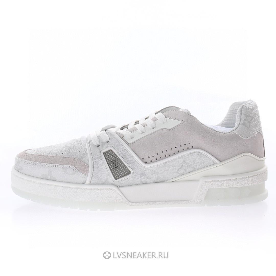 Louis Vuitton LV Trainer "Monogram Grey White" 1AC68D-2 Sneakers