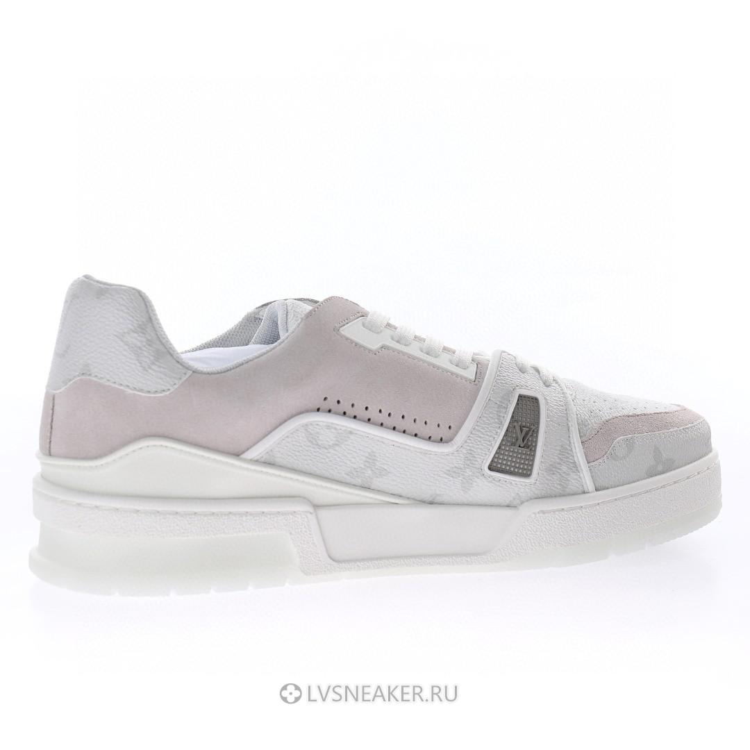 Louis Vuitton LV Trainer "Monogram Grey White" 1AC68D-2 Sneakers
