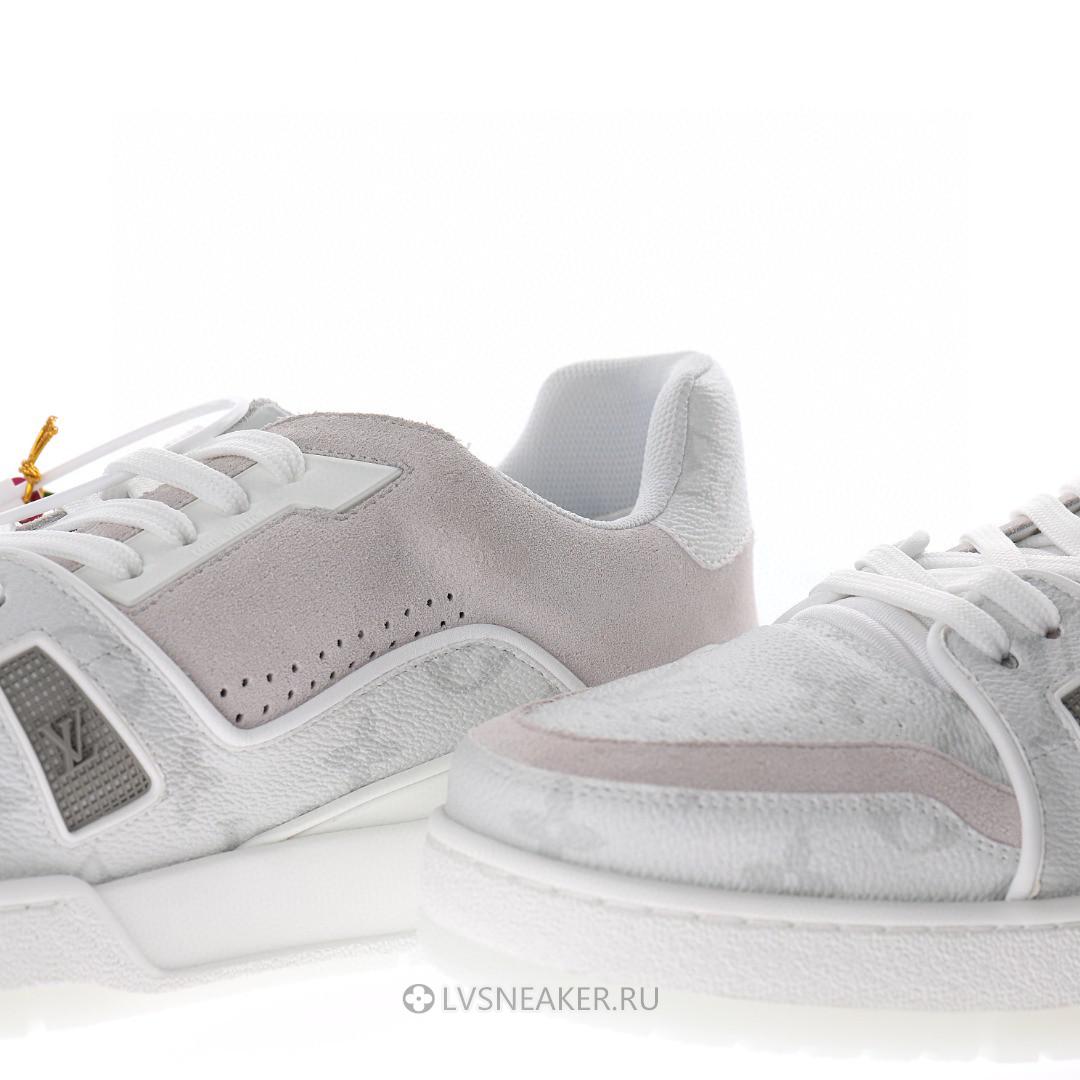 Louis Vuitton LV Trainer "Monogram Grey White" 1AC68D-2 Sneakers