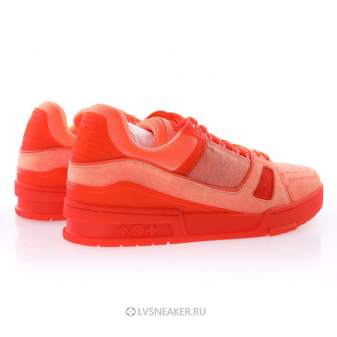 Louis Vuitton LV Trainer "Monogram Orange" 1AC4UM-2 Sneakers