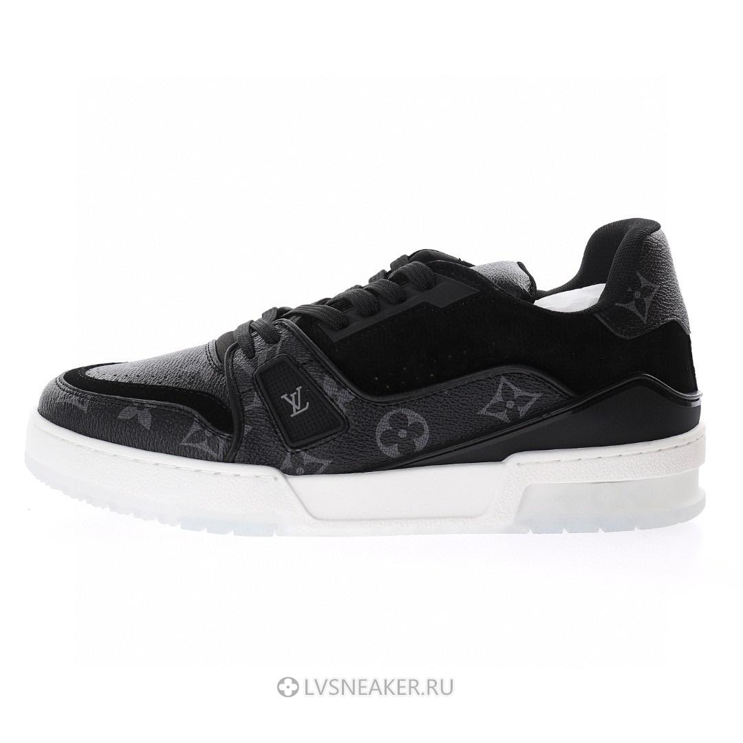 Louis Vuitton LV Trainer "Black Monogram" 1A8PUA Sneakers