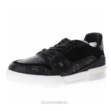 Louis Vuitton LV Trainer "Black Monogram" 1A8PUA Sneakers