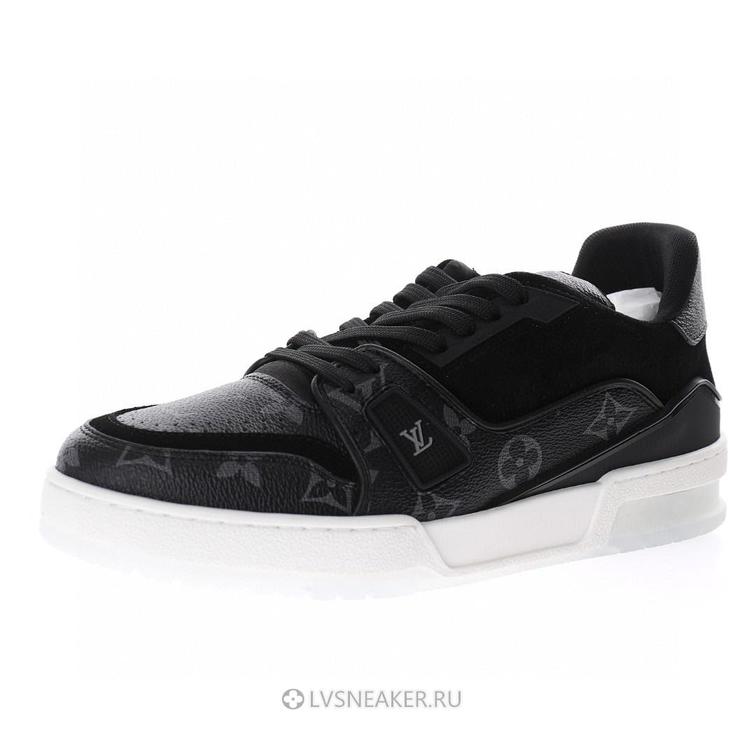 Louis Vuitton LV Trainer "Black Monogram" 1A8PUA Sneakers
