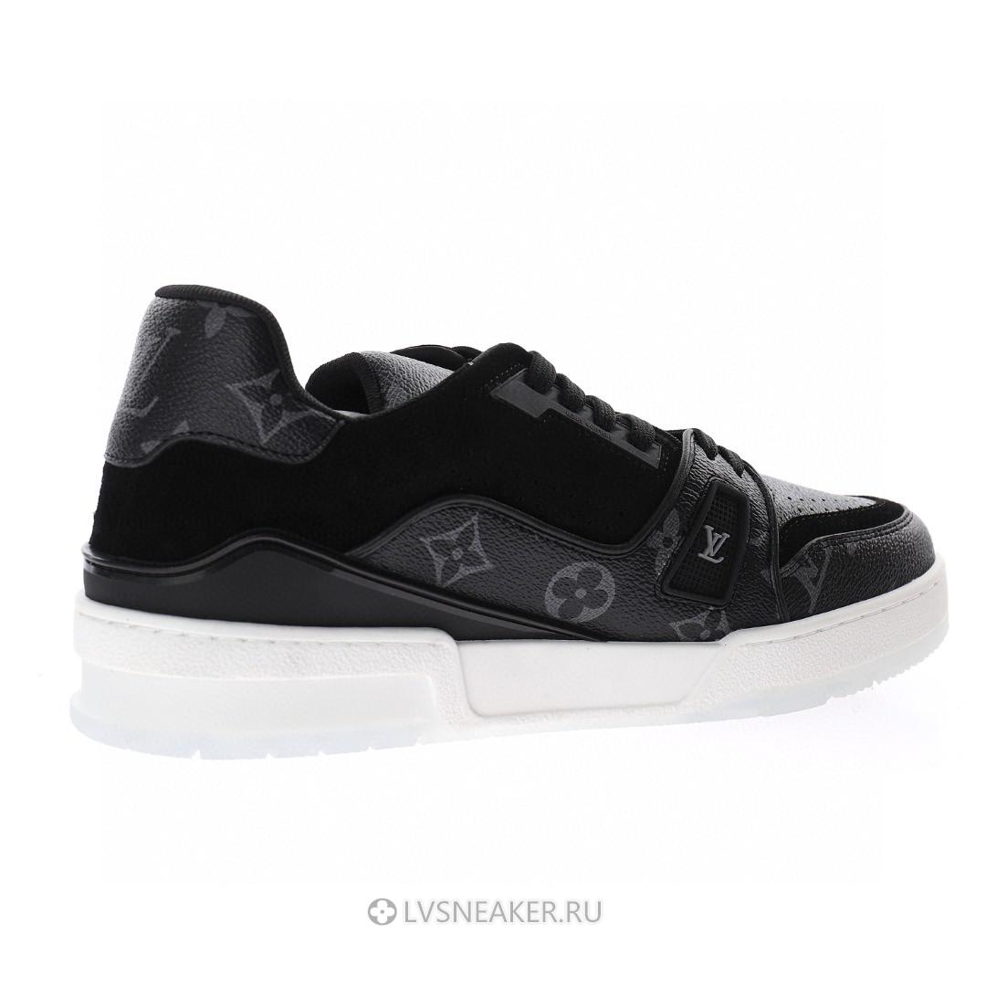 Louis Vuitton LV Trainer "Black Monogram" 1A8PUA Sneakers