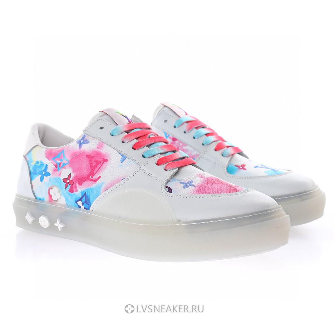 Louis Vuitton LV Ollie "White with Colorful Monogram" 1A8SGT Sneakers