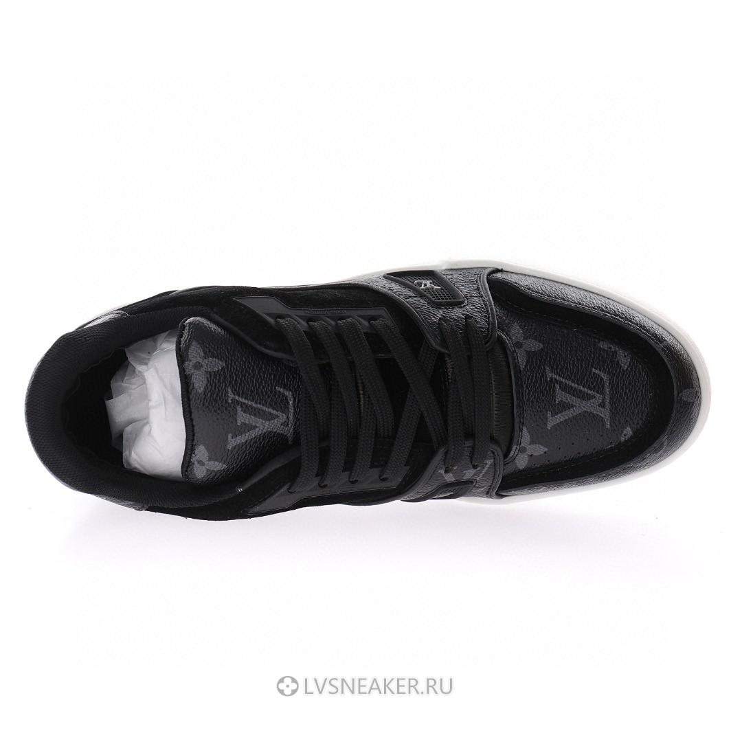 Louis Vuitton LV Trainer "Black Monogram" 1A8PUA Sneakers