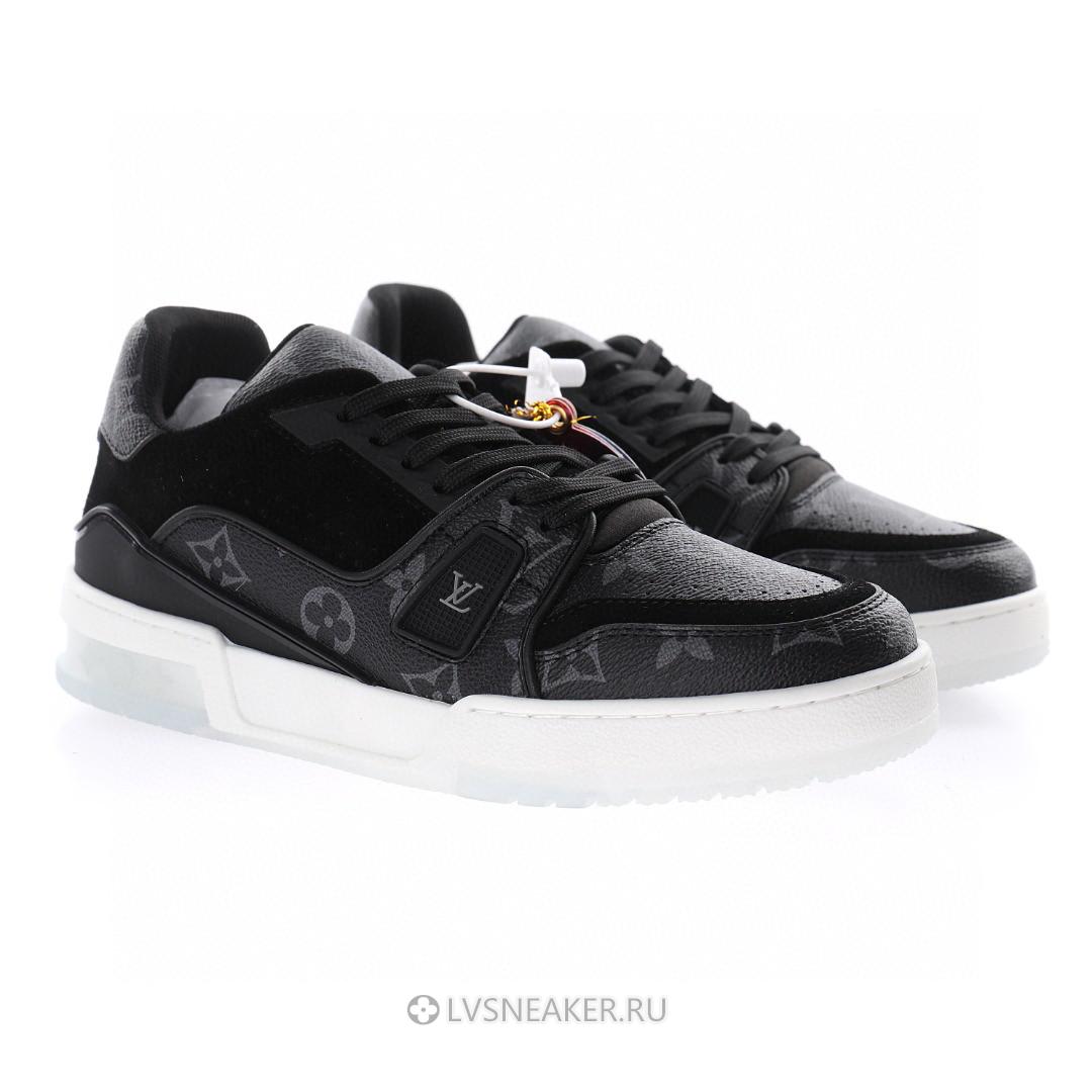 Louis Vuitton LV Trainer "Black Monogram" 1A8PUA Sneakers