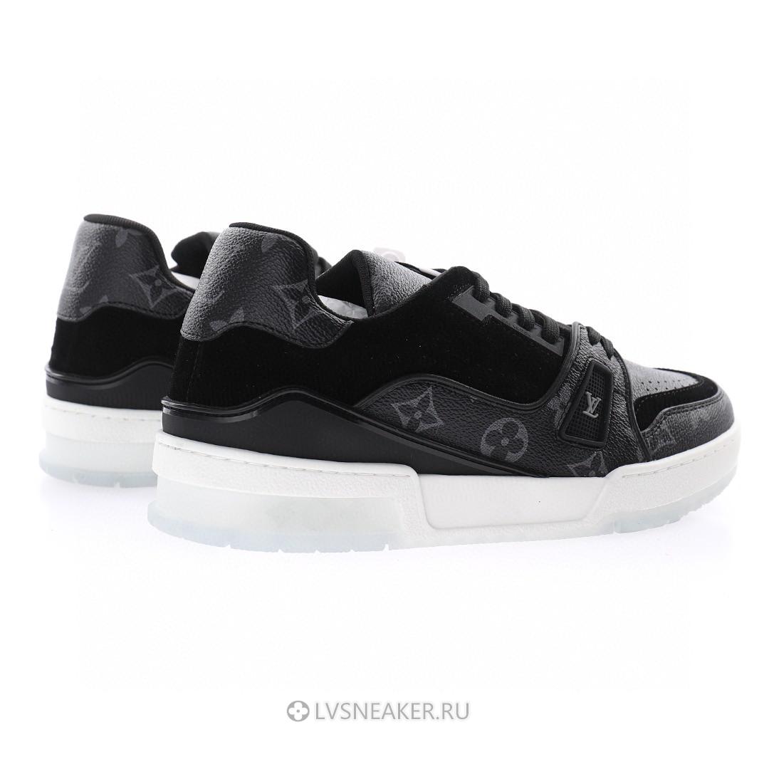 Louis Vuitton LV Trainer "Black Monogram" 1A8PUA Sneakers