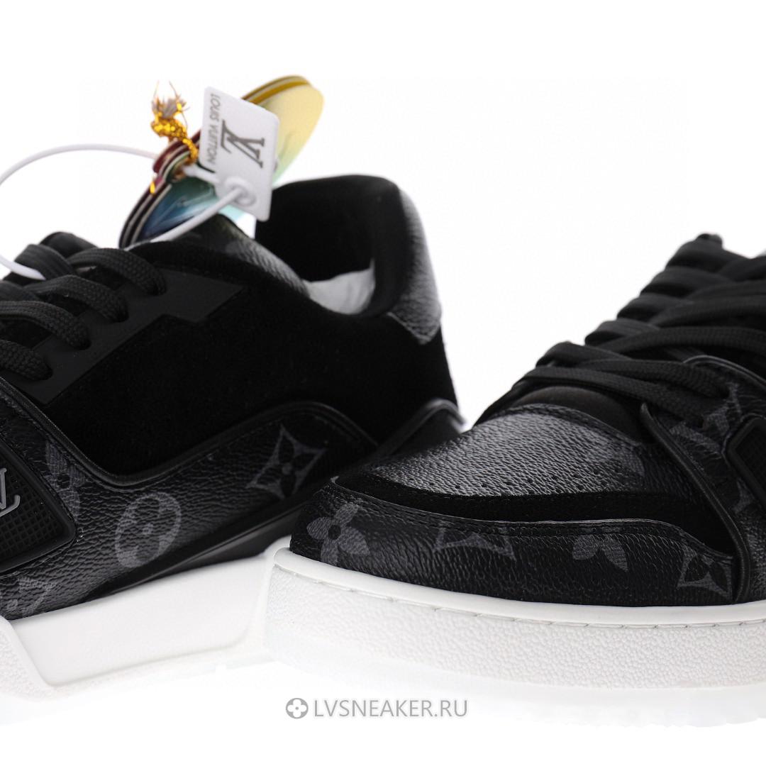 Louis Vuitton LV Trainer "Black Monogram" 1A8PUA Sneakers