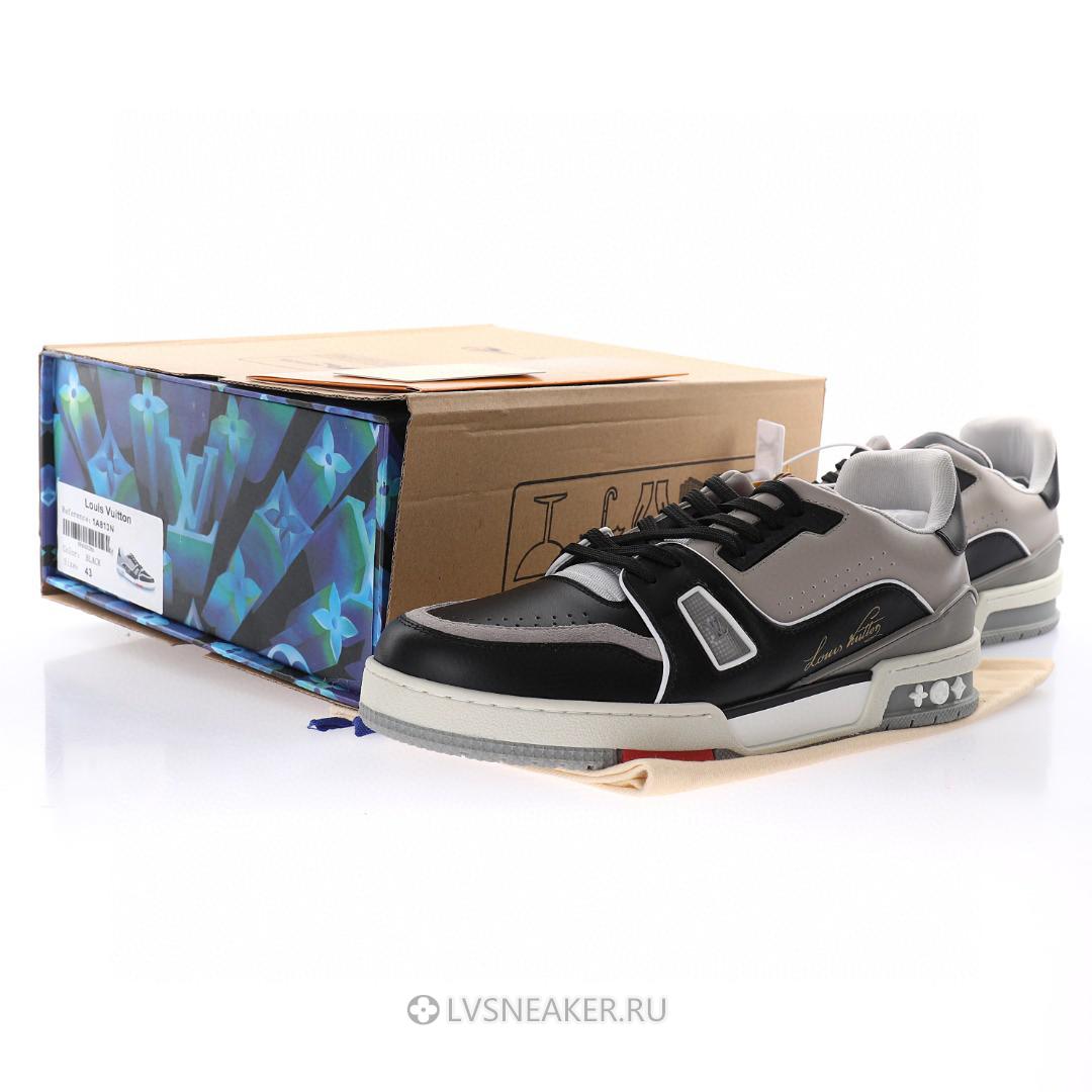 Louis Vuitton LV Trainer "Black Grey" 1A54H5 Sneakers
