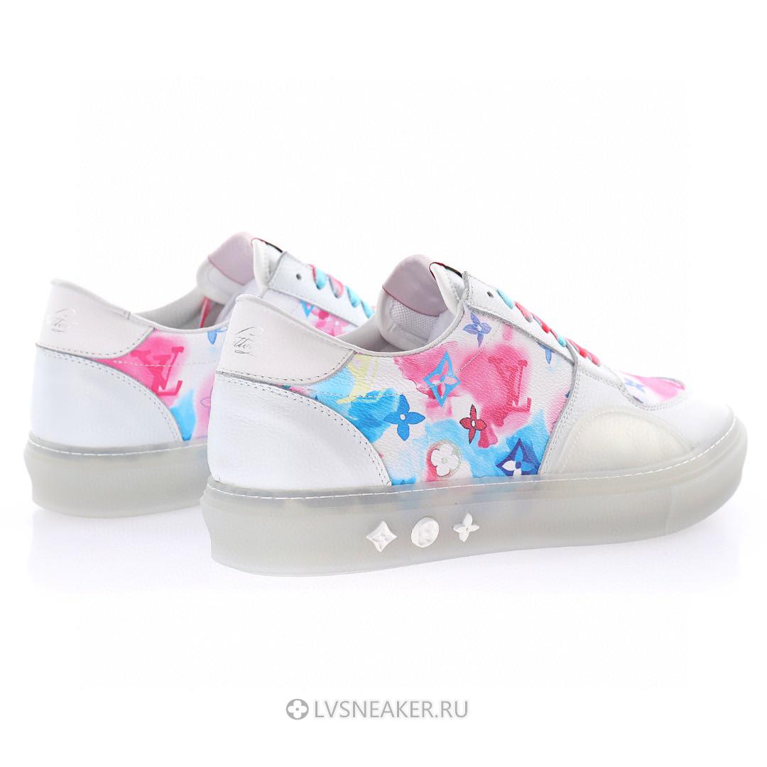 Louis Vuitton LV Ollie "White with Colorful Monogram" 1A8SGT Sneakers