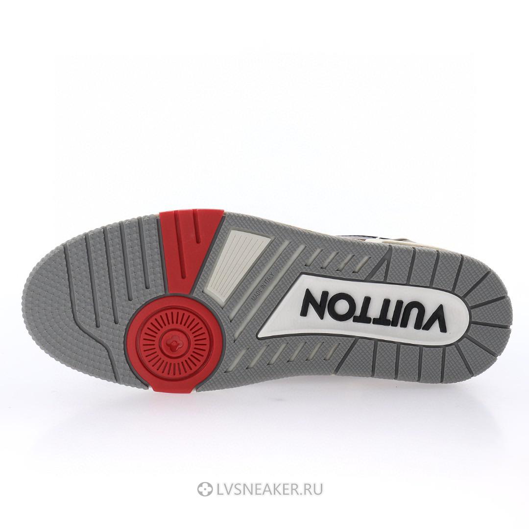 Louis Vuitton LV Trainer "Black Grey" 1A54H5 Sneakers