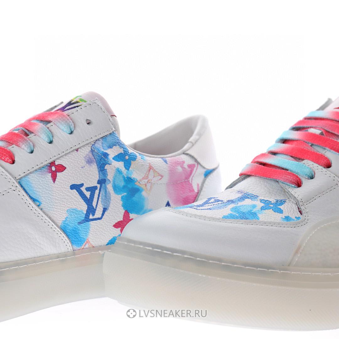 Louis Vuitton LV Ollie "White with Colorful Monogram" 1A8SGT Sneakers