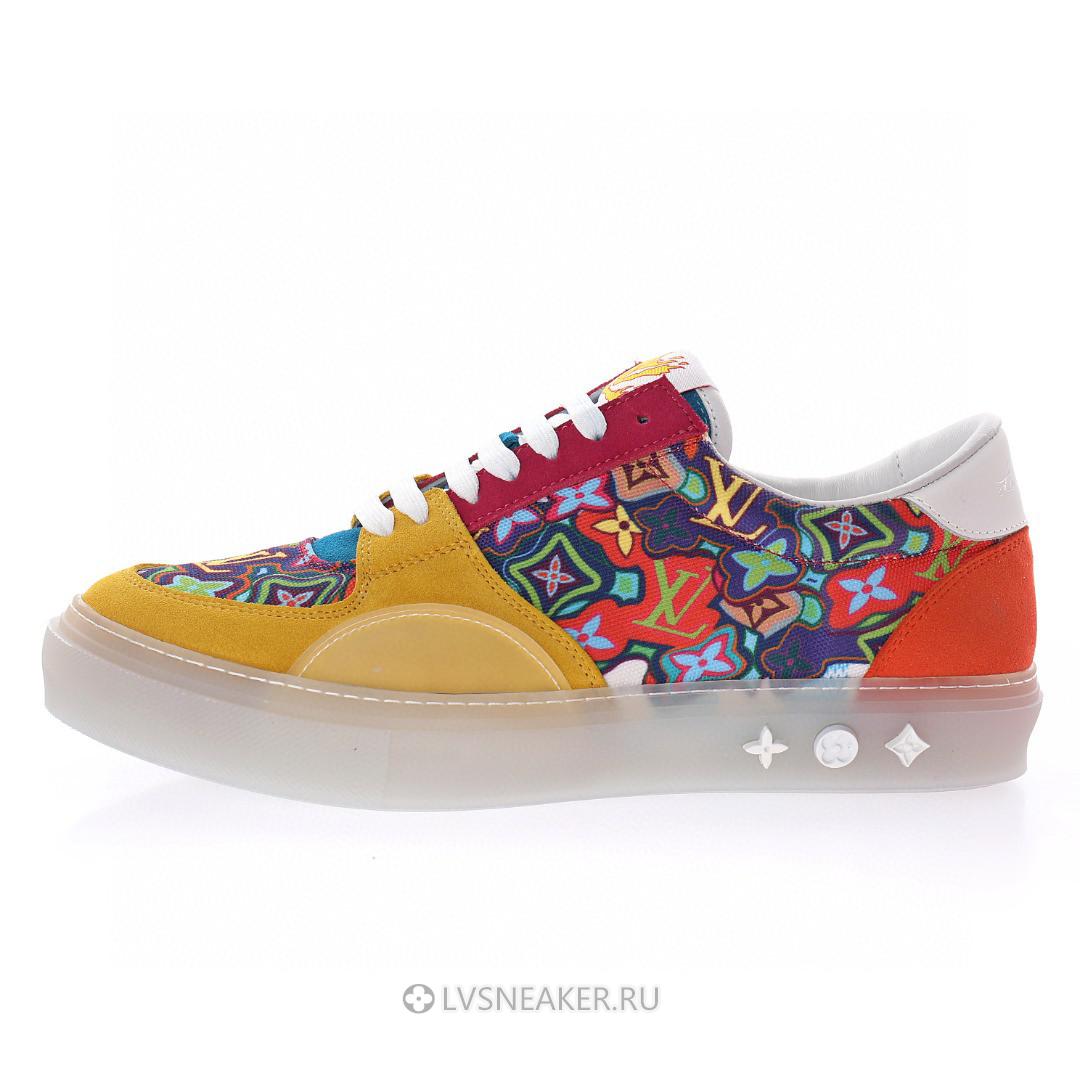Louis Vuitton LV Ollie "Psychedelic Monogram Canvas and Leather" 1A8Q6L Sneakers